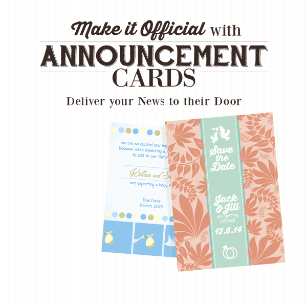 Announcement Cards