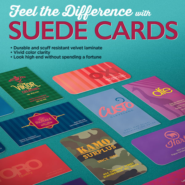 Suede Cards