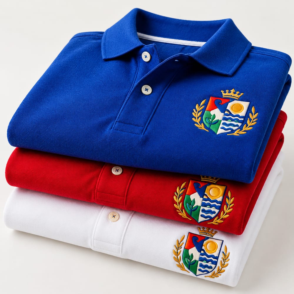 Embroidered Polos