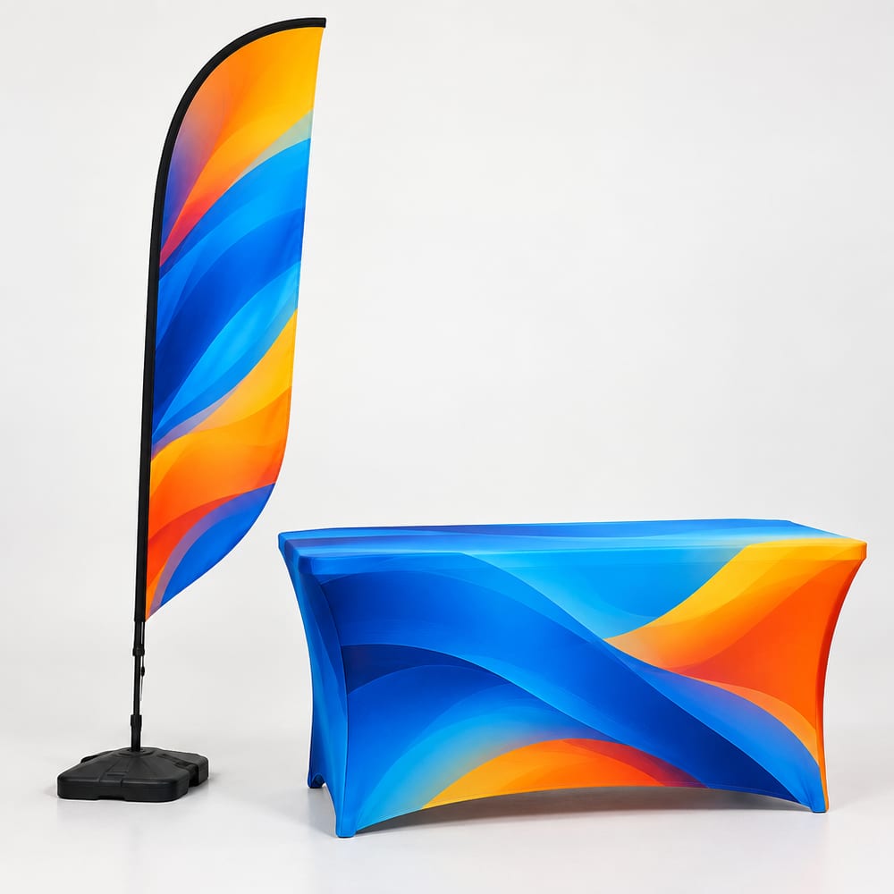 Sublimated Flags & Table Covers