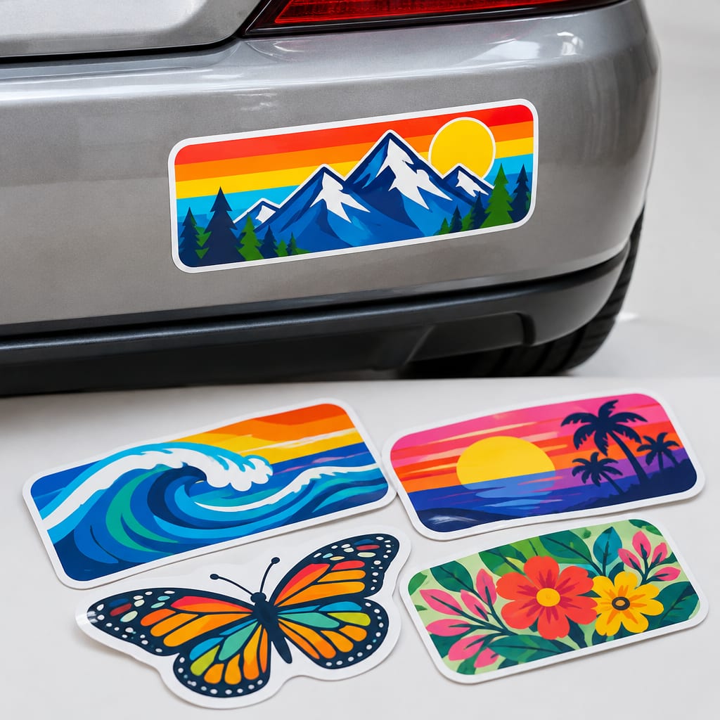 Digital Bumper Stickers