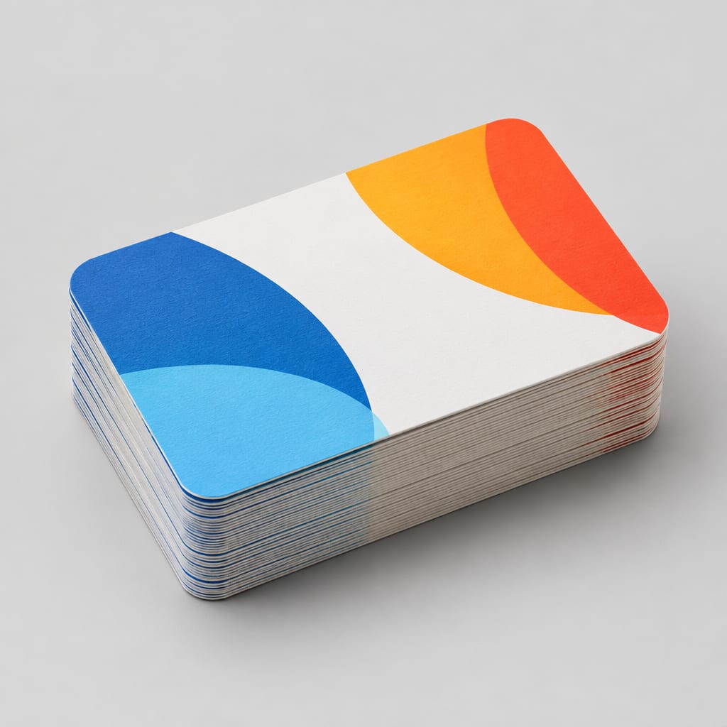 Business Cards w/ Round Corners