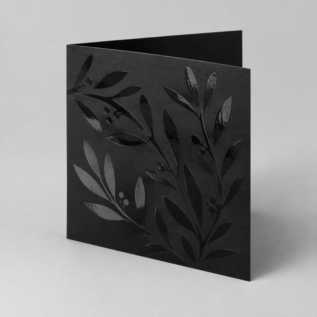 Dimensional Spot UV Greeting Cards
