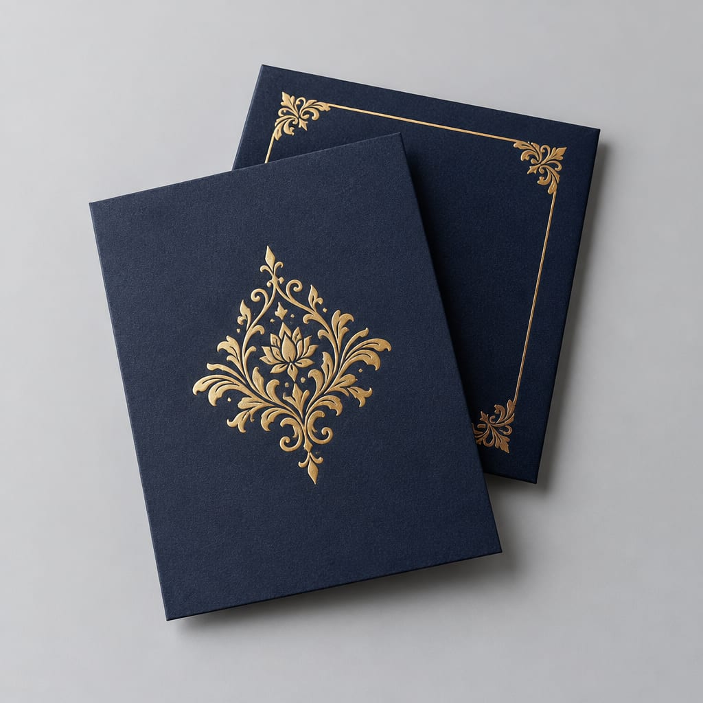 Foil Stamped Cards