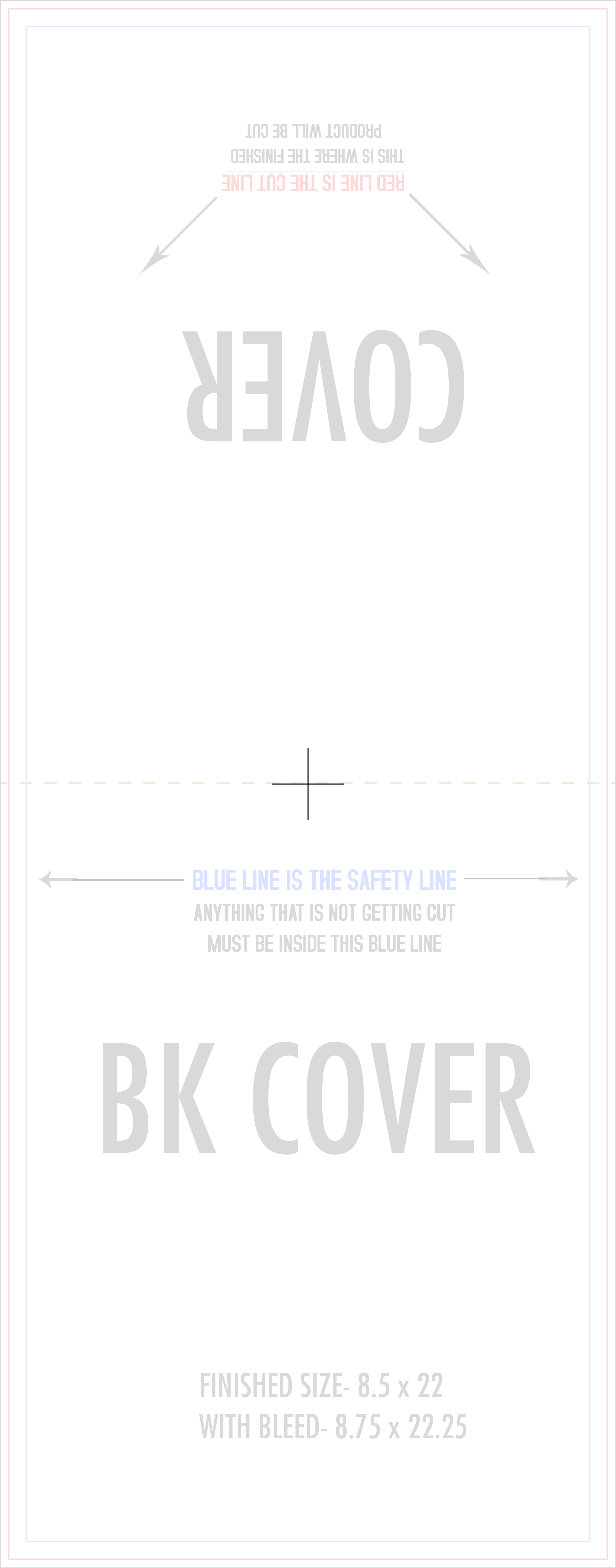 Flyers and Brochures 8.5" x 11" 4 Page (22" x 8.5") Front/Outside (Vertical) Portrait template