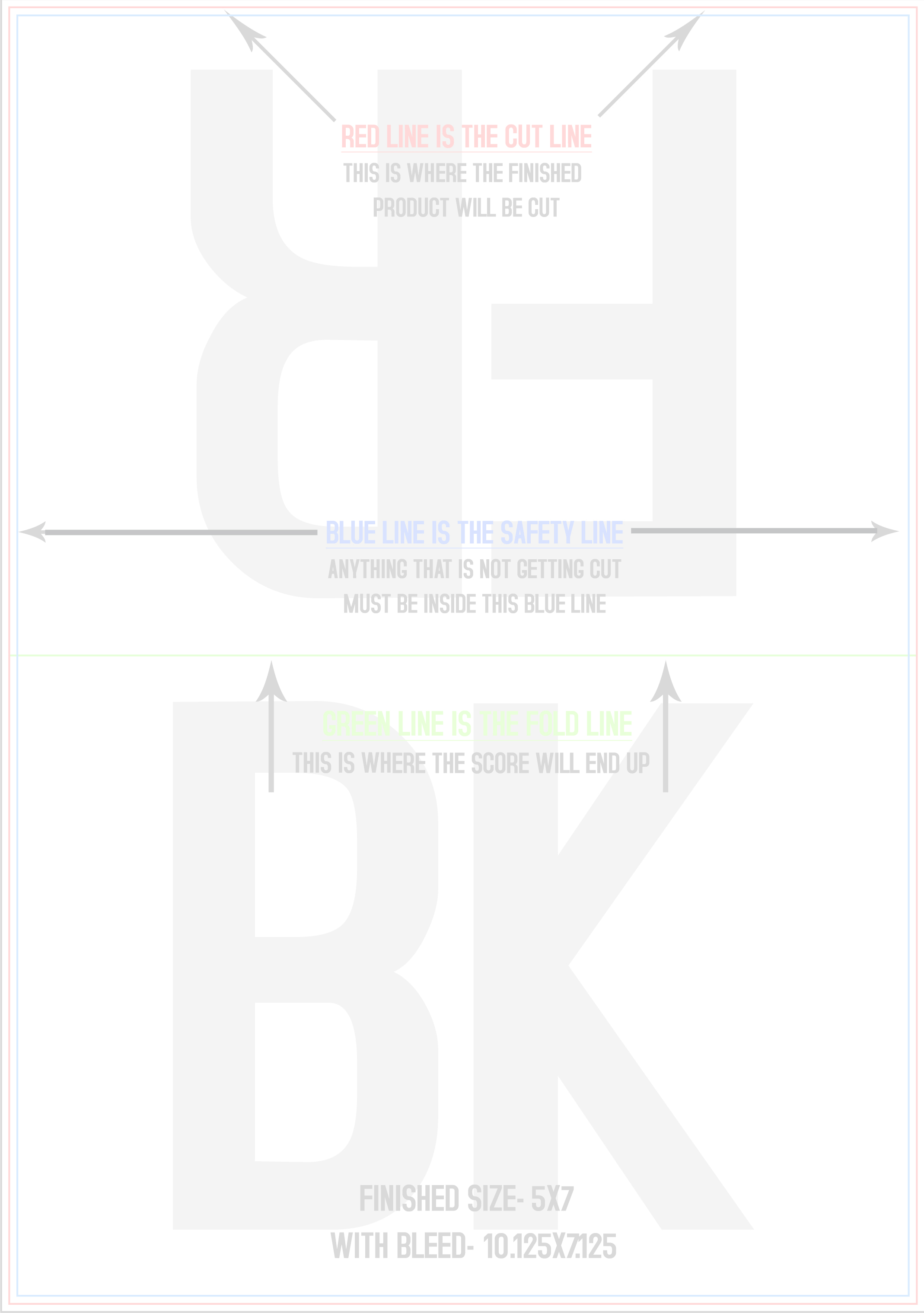 Greeting Cards 10" x 7" Greeting Cards Front/Outside (Vertical) template