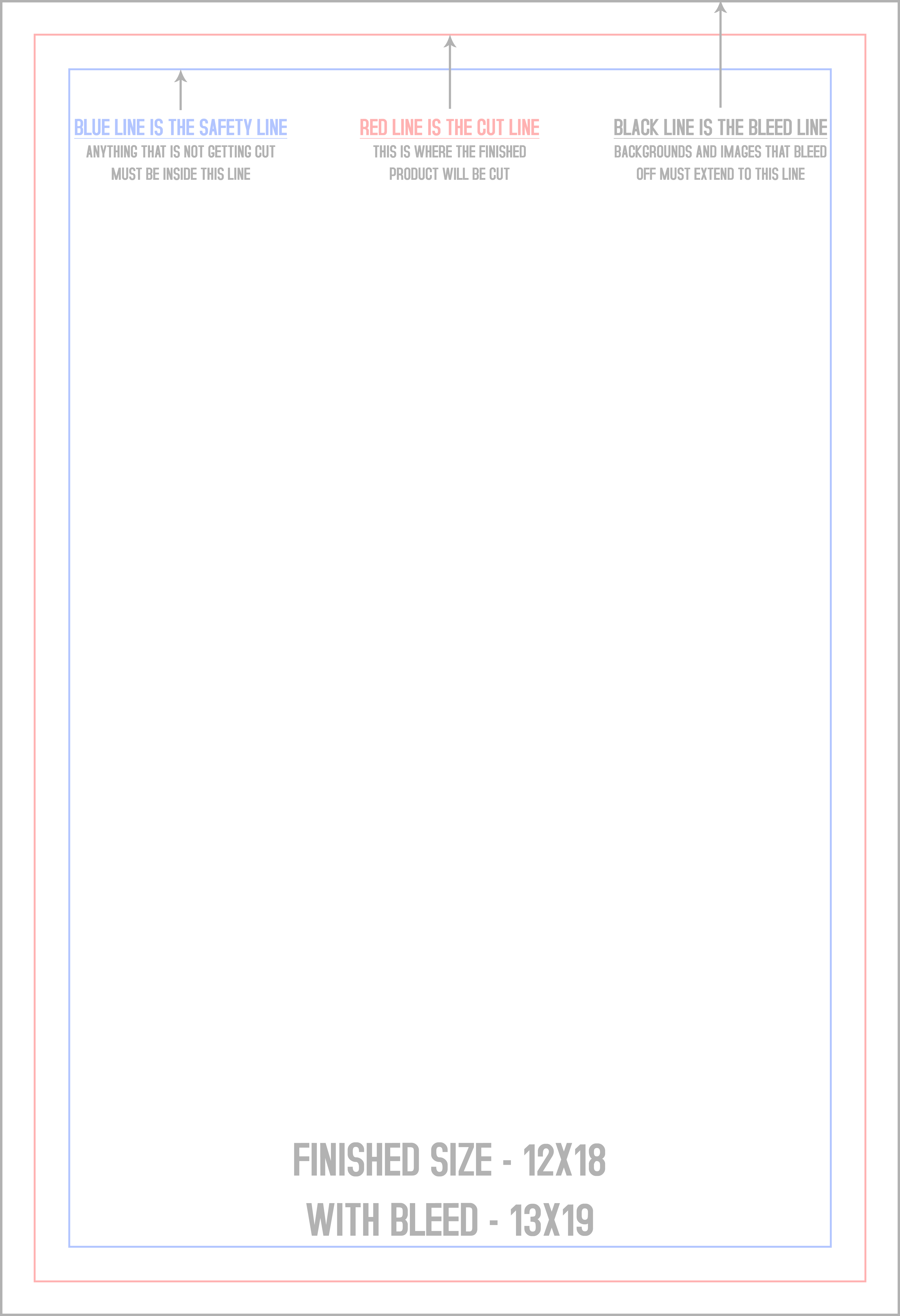 Magnets 12" x 18" Vertical template