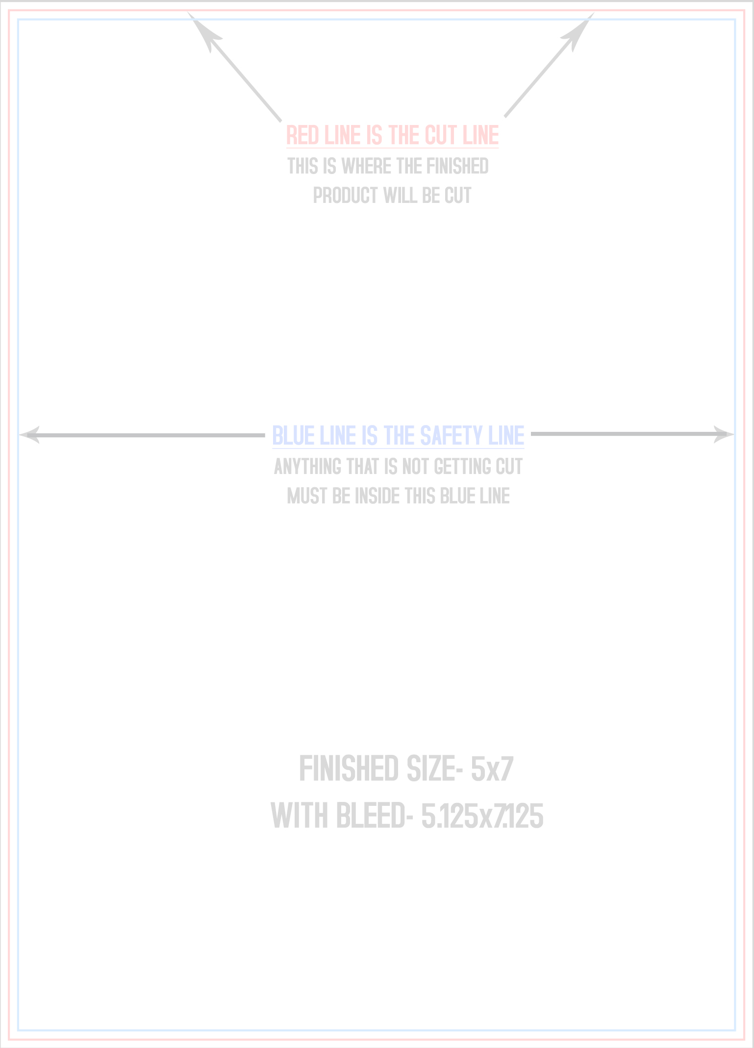 Magnets 5" x 7" Vertical template