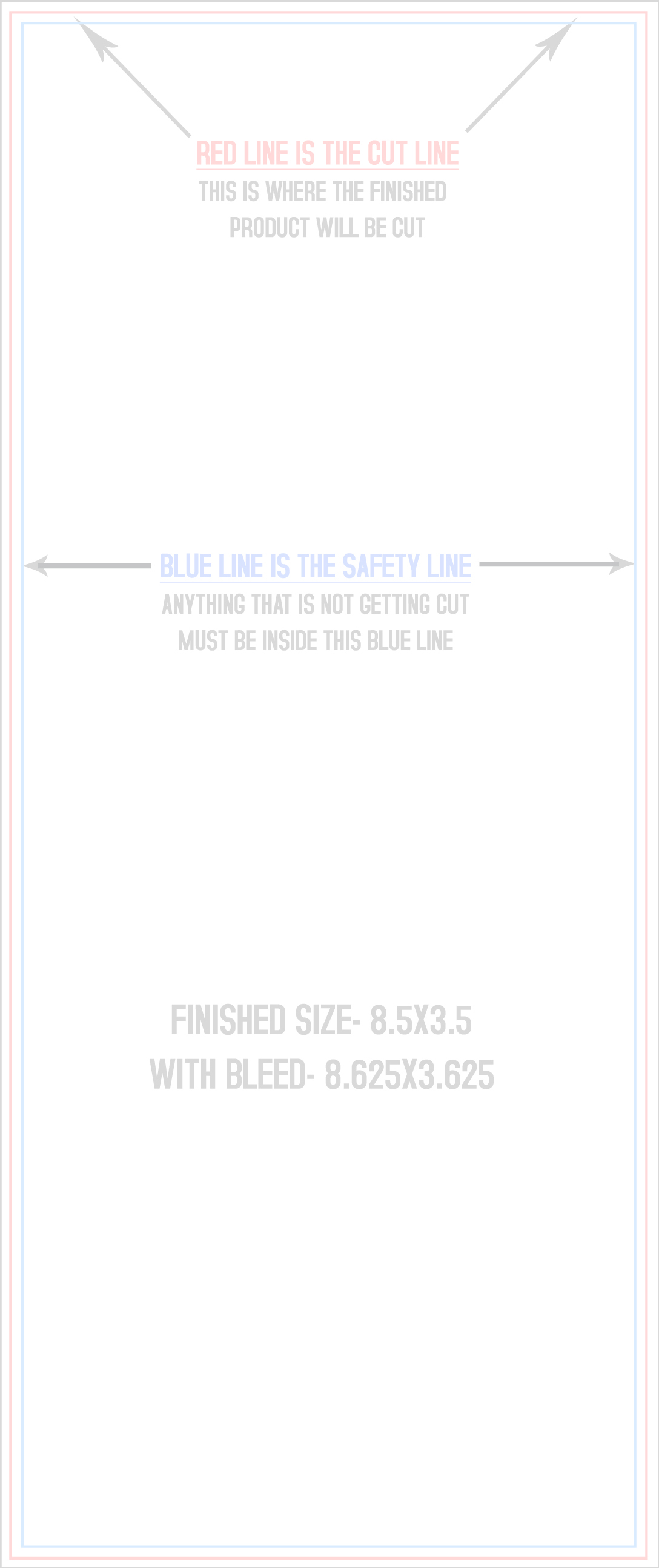 Magnets 3.5" x 8.5" Vertical template