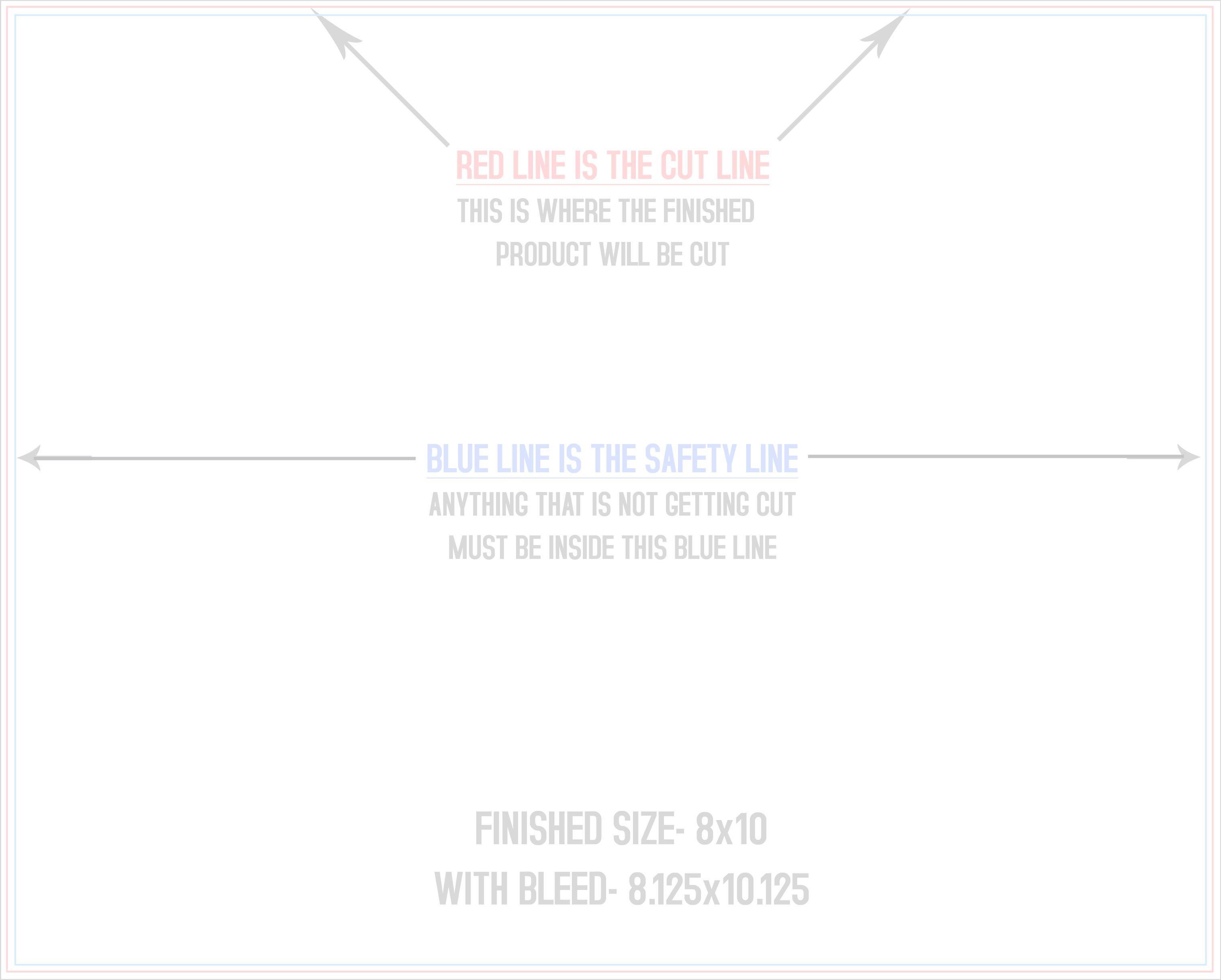 Menus 8" x 10" Horizontal template