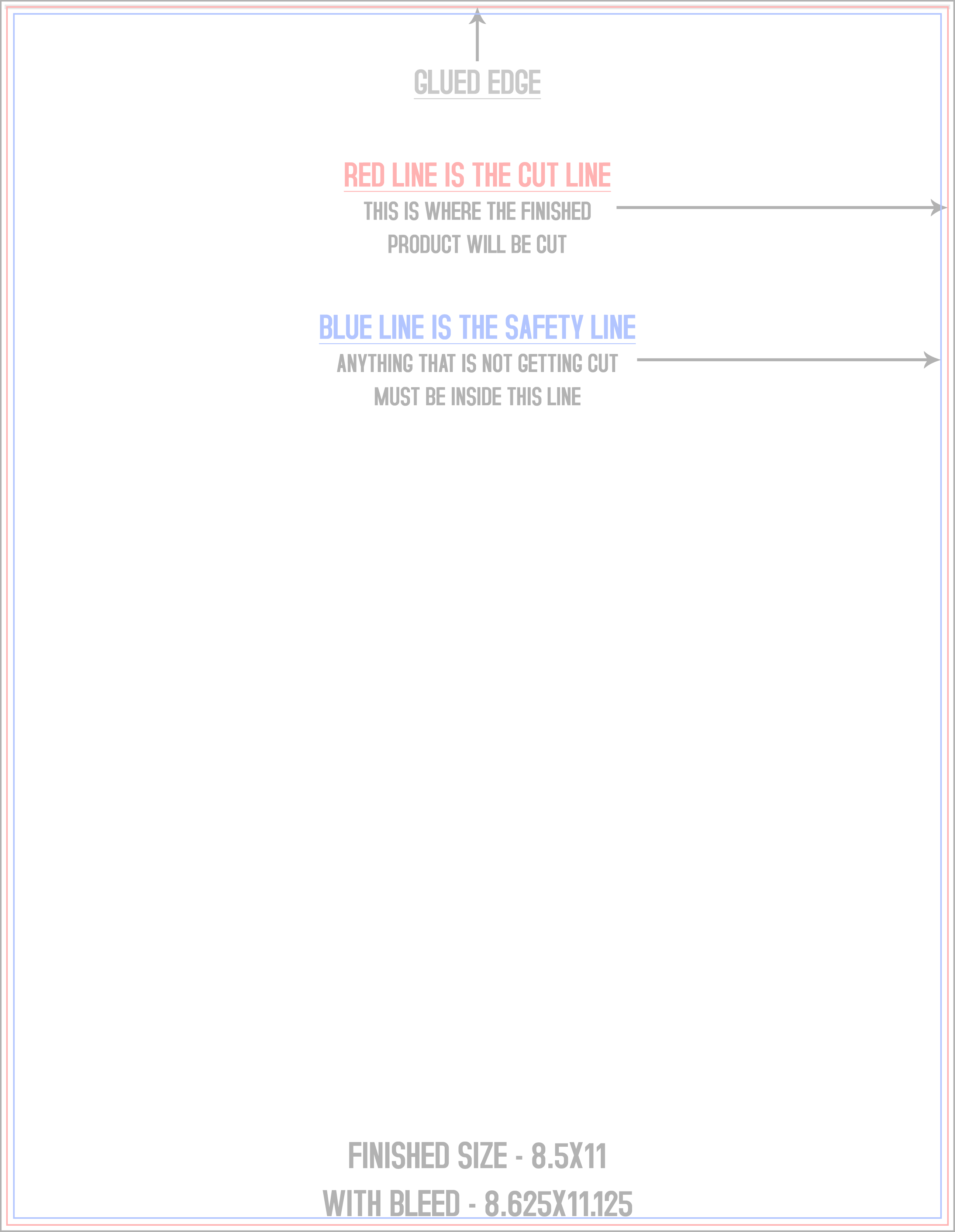 NCR Forms 8.5" x 11" Standard (Vertical) template