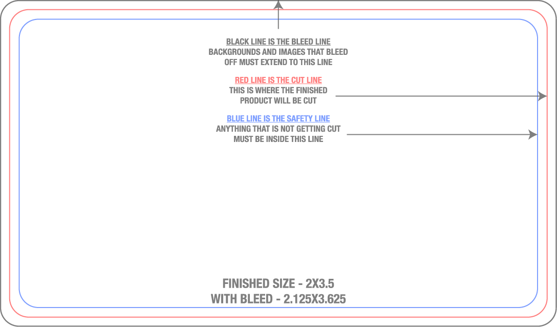 Roll Labels & Stickers 2" x 3.5" Rectangle Roll (Horizontal) template