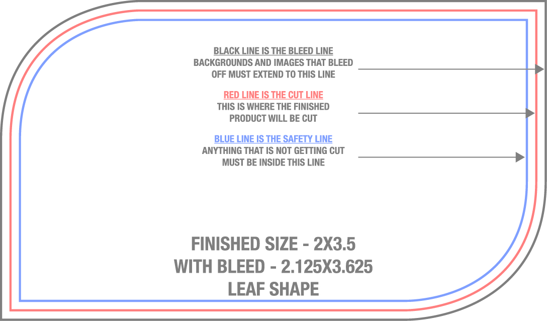 Roll Labels & Stickers 2" x 3.5" 2 Round Corners Front (Horizontal) template