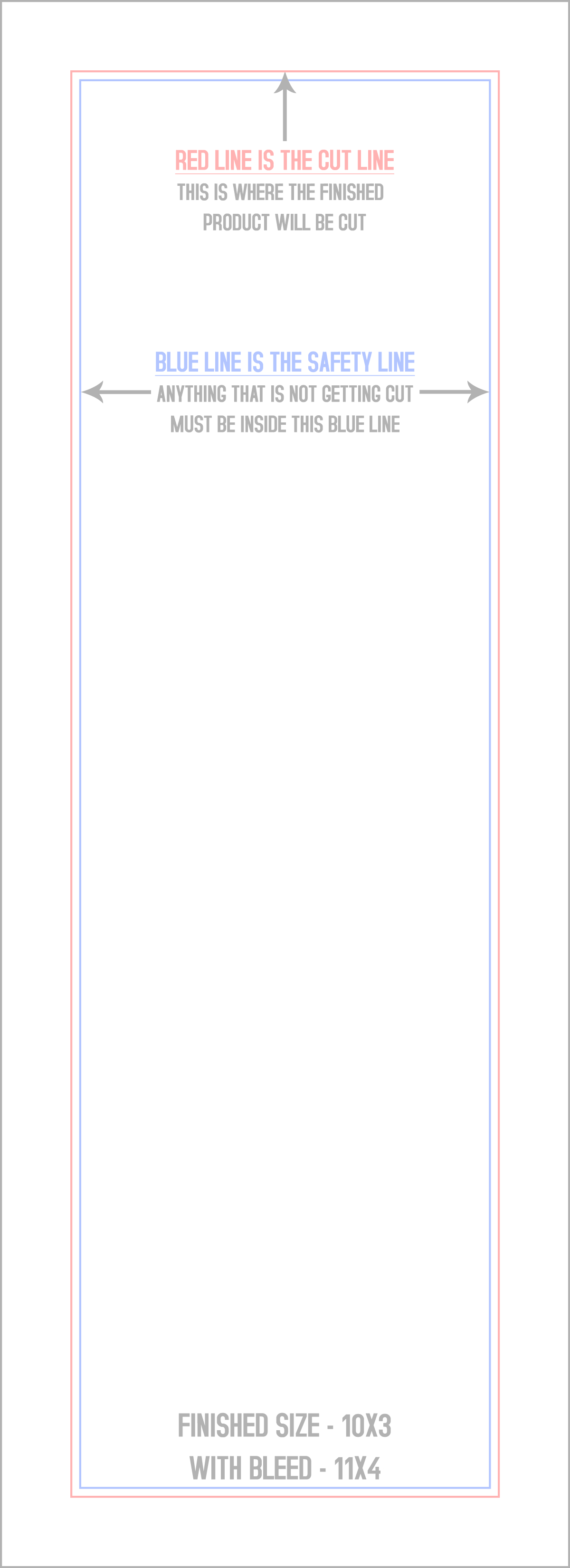 Roll Labels & Stickers 3" x 10" Round template