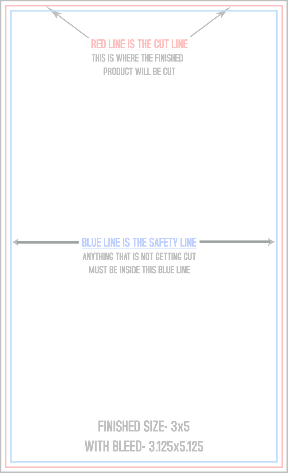 Roll Labels & Stickers 3" x 5" Rectangle (Vertical) template