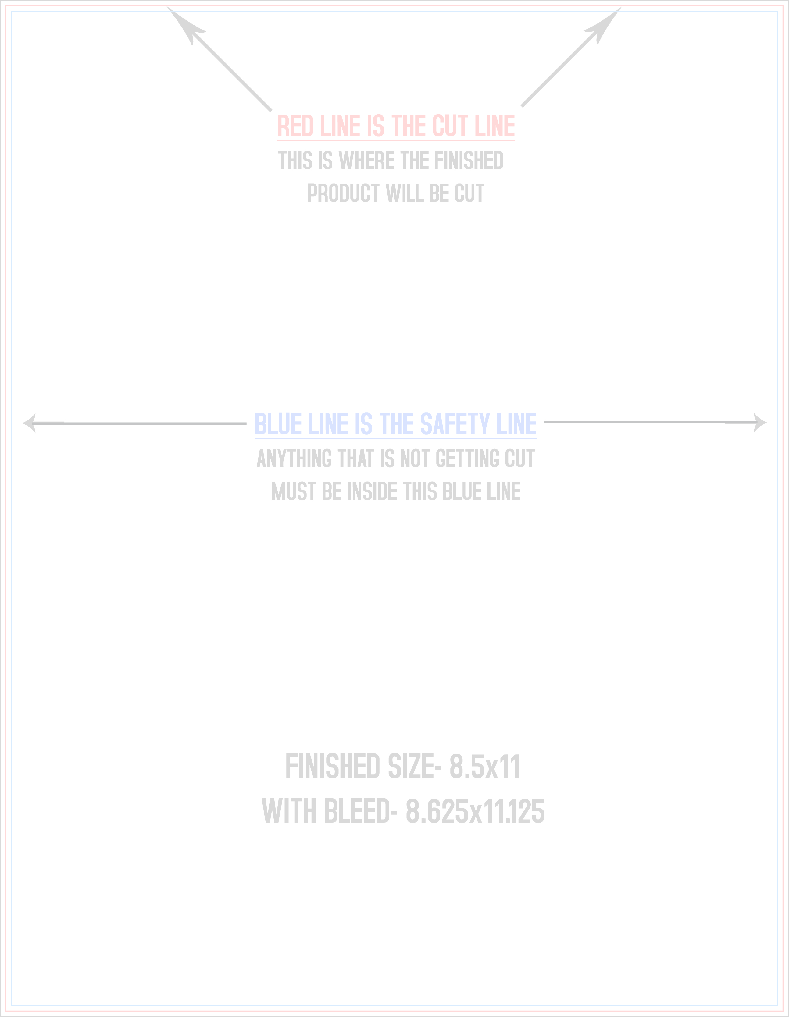 Roll Labels & Stickers 8.5" x 11" Rectangle (Vertical) template