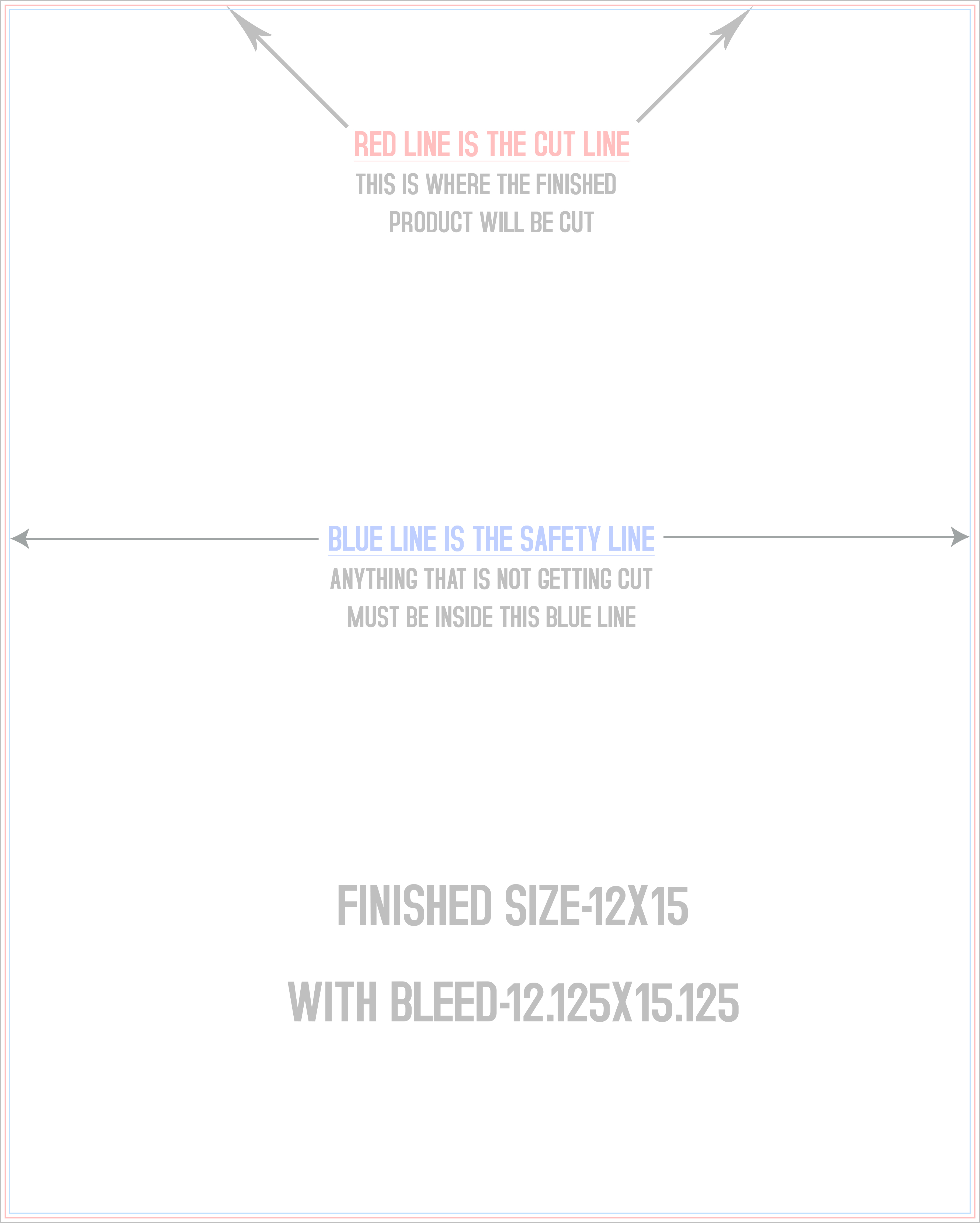 Sell Sheets 12" x 15" Vertical template