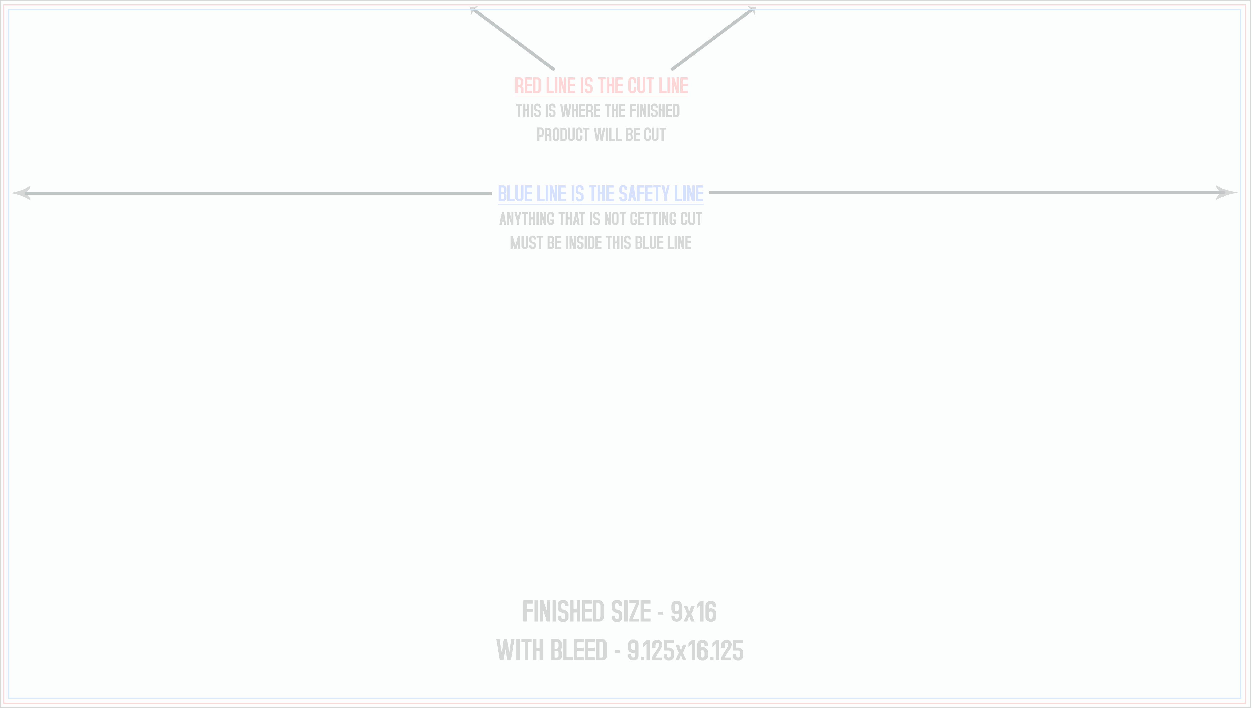 Sell Sheets 9" x 16" Horizontal template