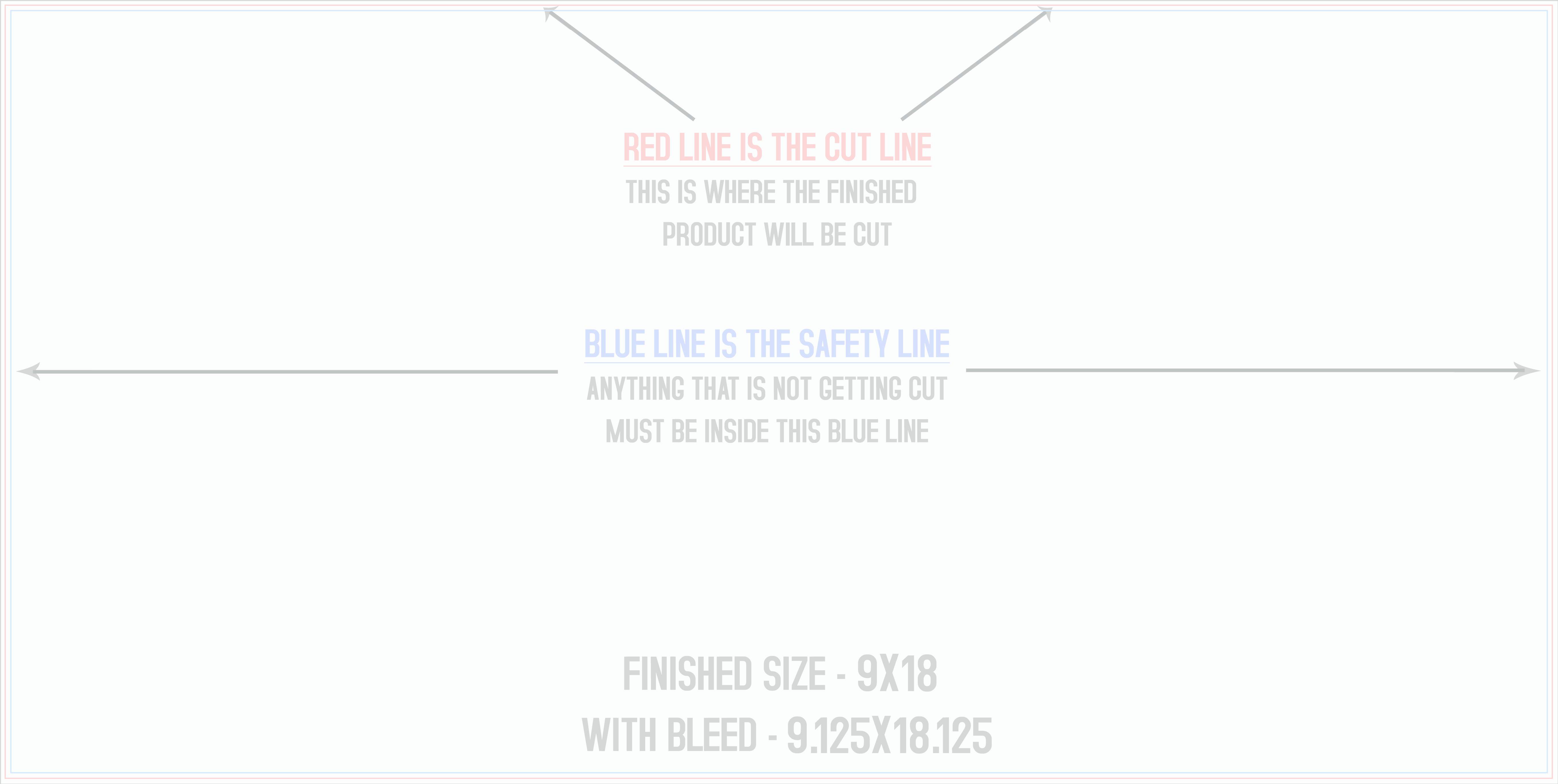 Sell Sheets 9" x 18" Horizontal template
