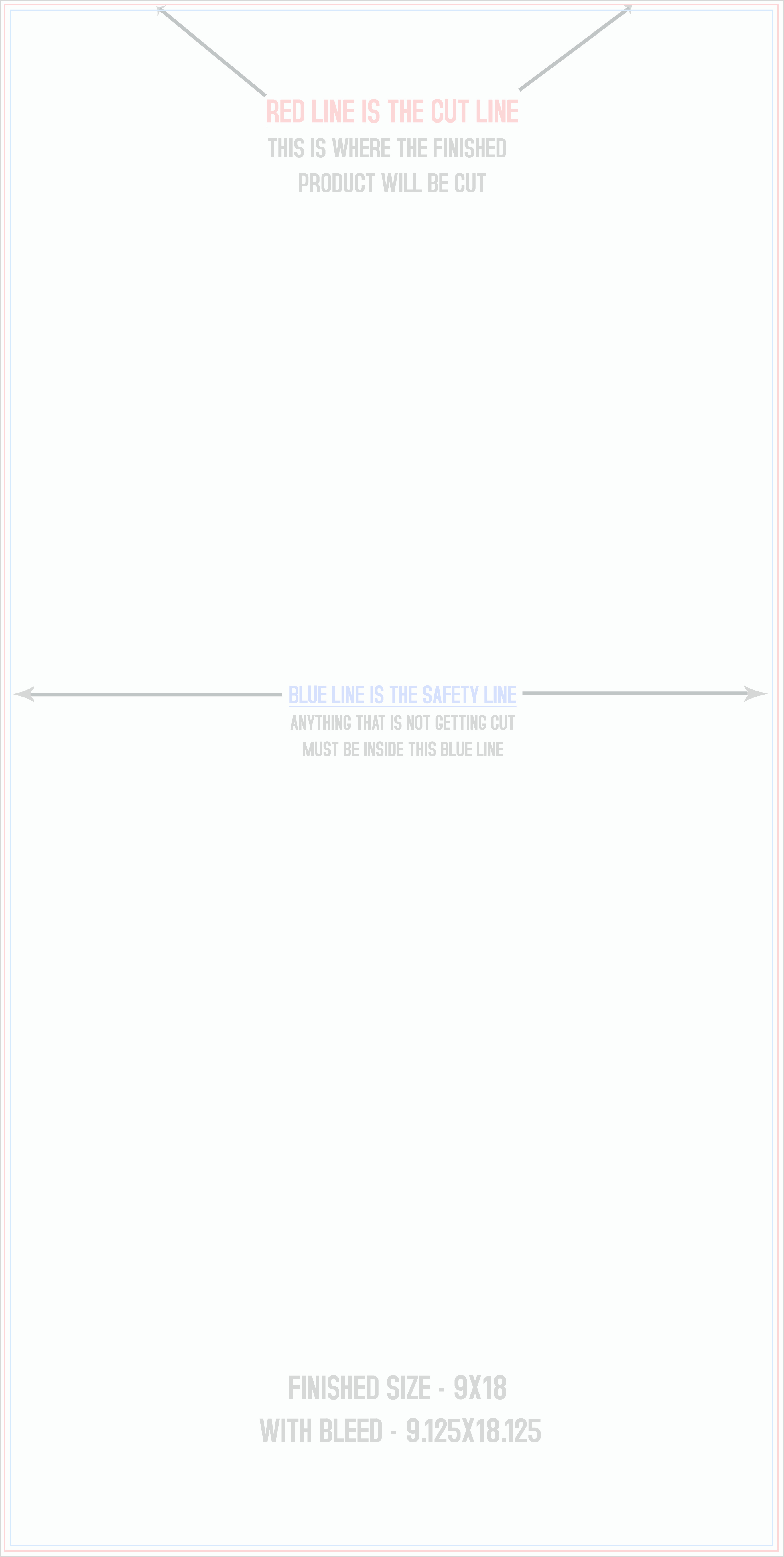 Sell Sheets 9" x 18" Vertical template