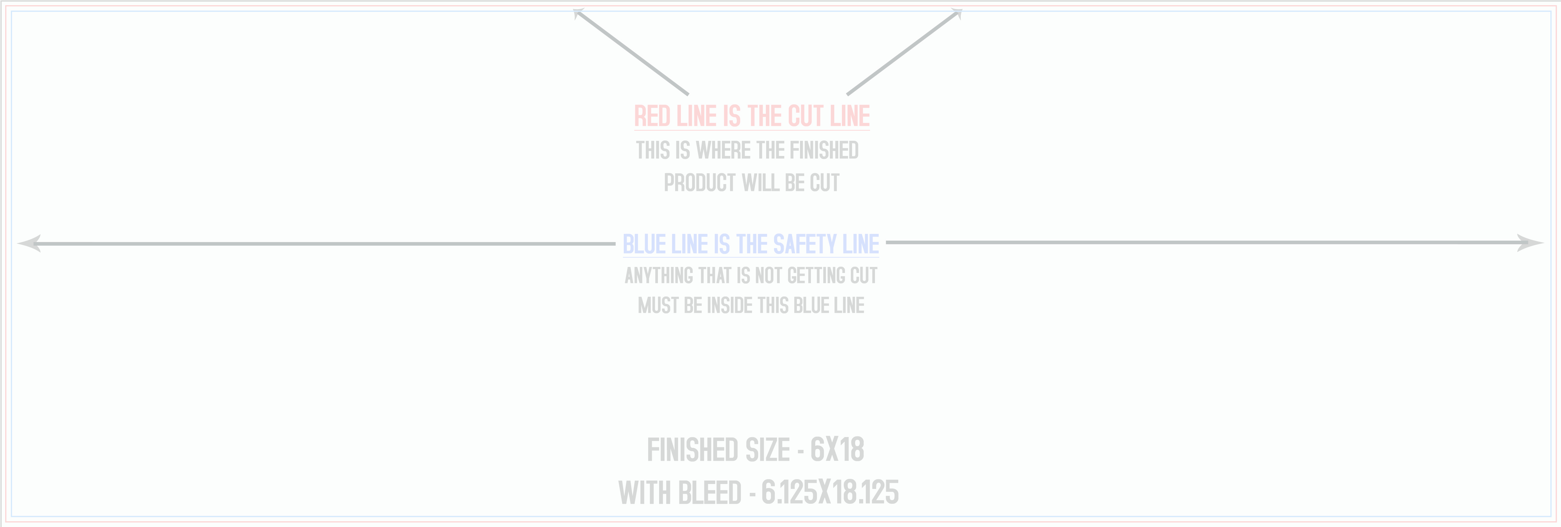 Sell Sheets 6" x 18" Horizontal template