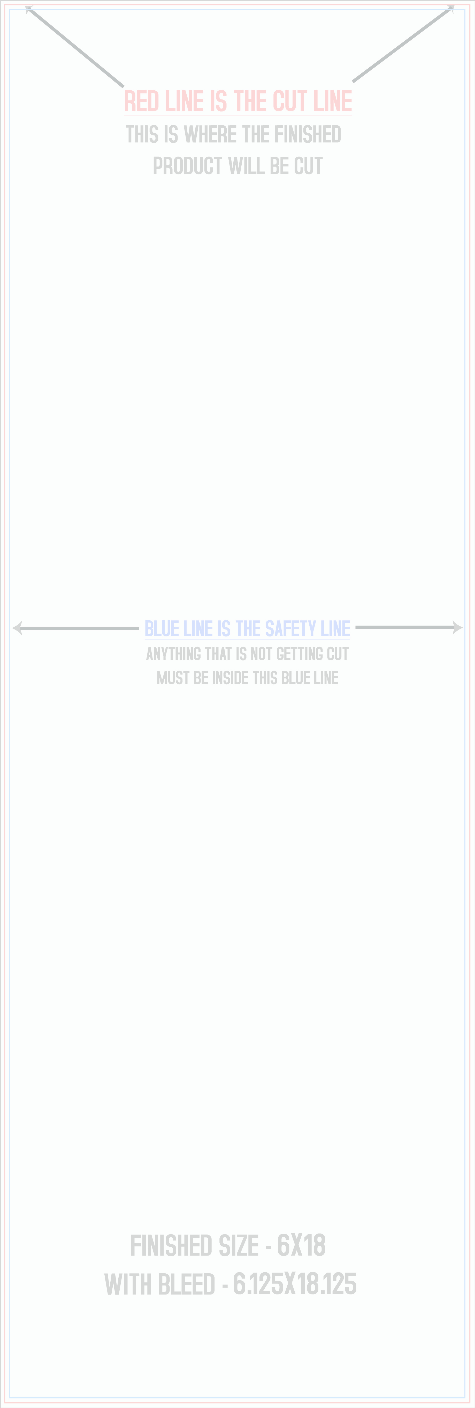 Sell Sheets 6" x 18" Vertical template
