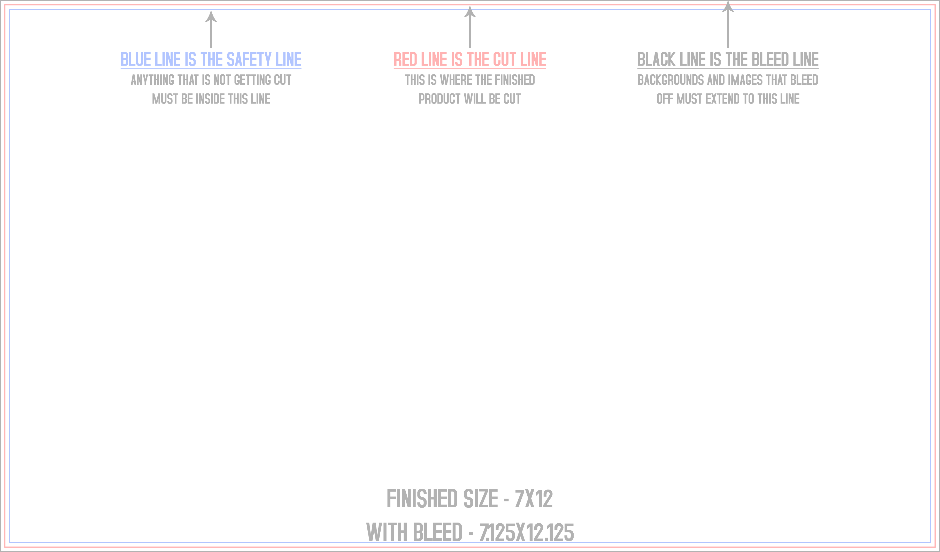 Sell Sheets 7" x 12" Horizontal template