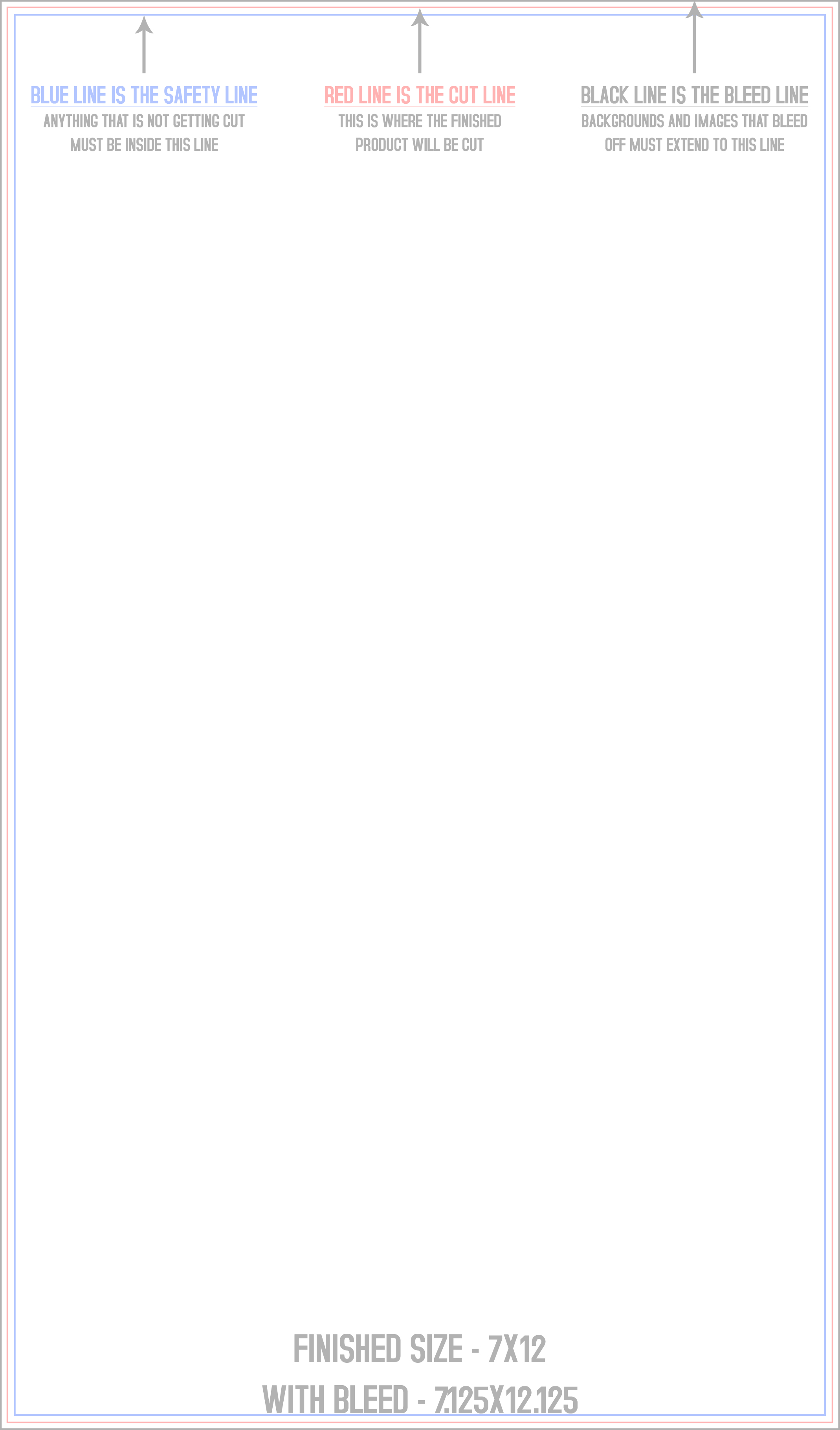 Sell Sheets 7" x 12" Vertical template