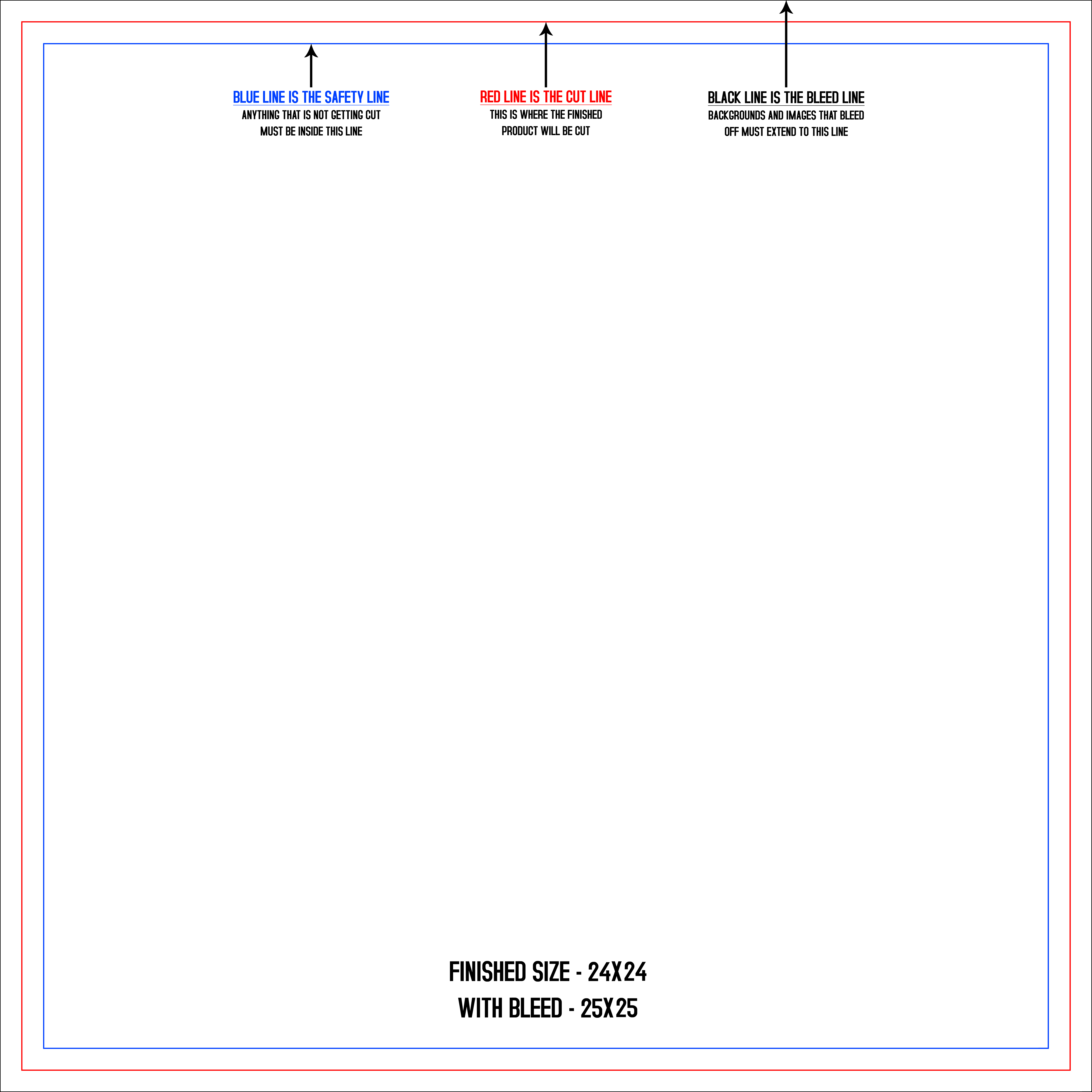 Signs & Banners 24" x 24" 24" x 24" template